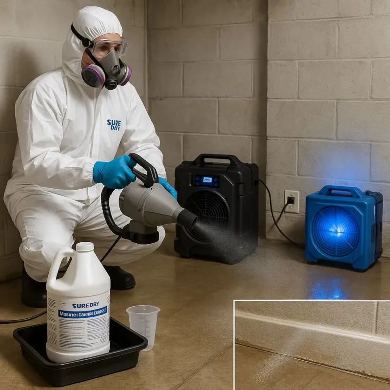Sanitization and Odor Removal process in Milaca, MN